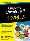 Organic Chemistry II For Dummies (eBook)